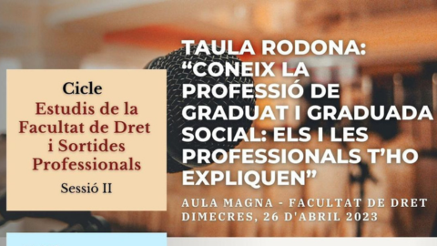 Taula Rodona: Graduats Socials